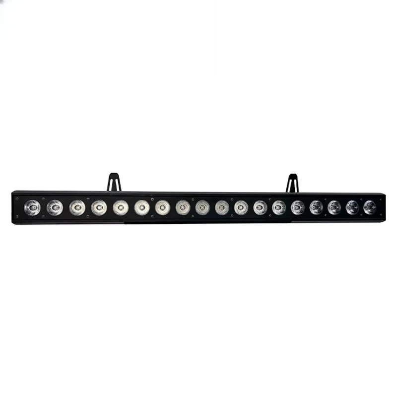 18 * 18W RGBWA + UV 6in1 Light Emitting Diode Bar Wall Cleaner Linear Light with Strobe Effect
18 * 18W RGBWA + UV 6in1 Light Emitting Diode Bar Wall Cleaner Linear Light with Strobe Effect