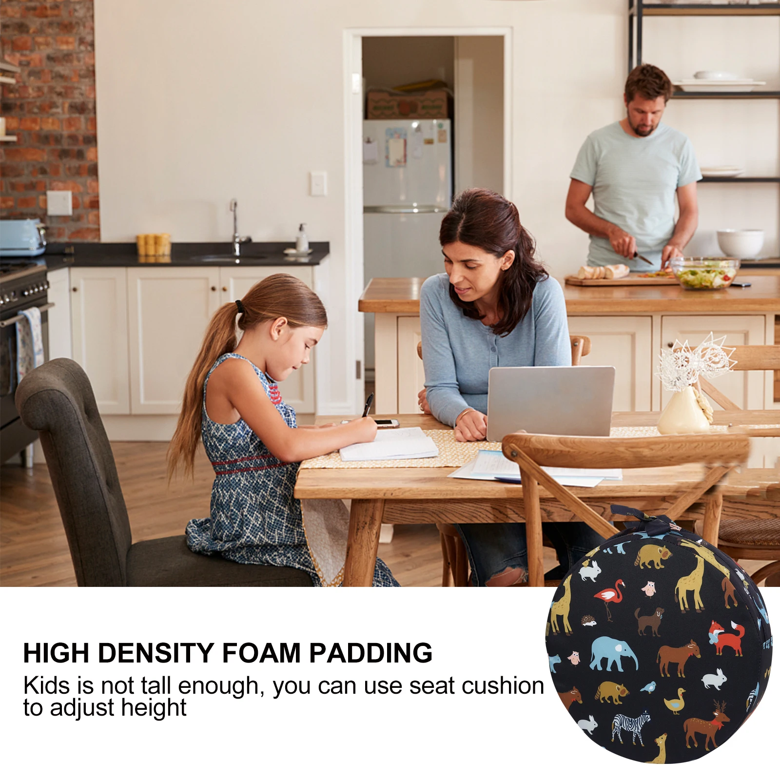 Kids Seat Heightening Pad Dining Chair Cushion Non Slip Bottom Easy Clean Cover High Density Sponge Toddler Support Boosters
Kids Seat Heightening Pad Dining Chair Cushion Non Slip Bottom Easy Clean Cover High Density Sponge Toddler Support Boosters