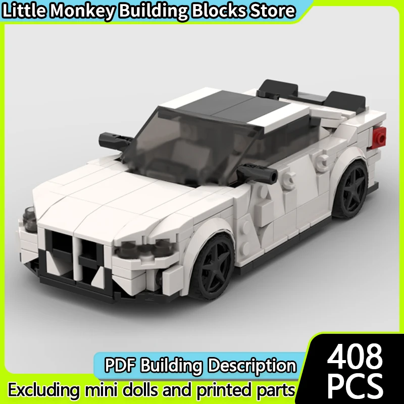 Speed Racing Car Model MOC Building Bricks G80 Four-Door Sedan Modular Technology Children Holiday Gifts Assemble Toys Suit
Speed Racing Car Model MOC Building Bricks G80 Four-Door Sedan Modular Technology Children Holiday Gifts Assemble Toys Suit
