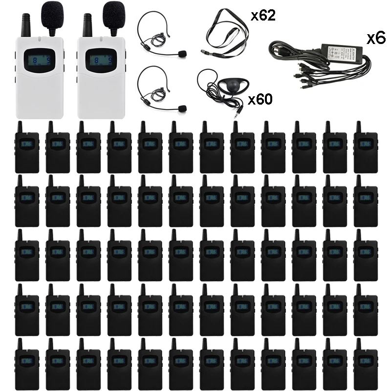 High-End Wireless Tour Guide System 70R Long Endurance 60 hours Audio Guide For Church Simultaneous Translation Travel Agency
High-End Wireless Tour Guide System 70R Long Endurance 60 hours Audio Guide For Church Simultaneous Translation Travel Agency