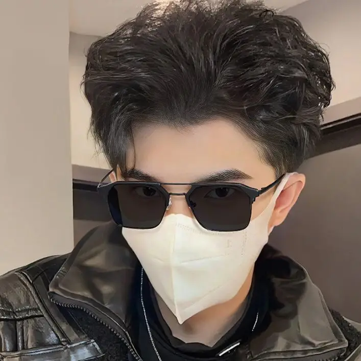 Men Semi Frame Sunglasses UV Protection High Glare Reduction Anti Reflection Driving Style High Quality Professional Sun Eyewear
Men Semi Frame Sunglasses UV Protection High Glare Reduction Anti Reflection Driving Style High Quality Professional Sun Eyewear