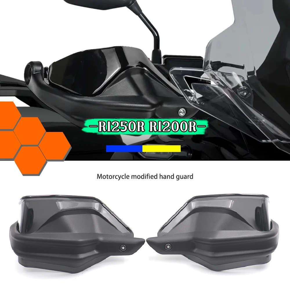 Protectores de mano negros para motocicleta, Protector de palancas de embrague de freno, Protector de manos para BMW R1200R R120
Protectores de mano negros para motocicleta, Protector de palancas de embrague de freno, Protector de manos para BMW R1200R R120