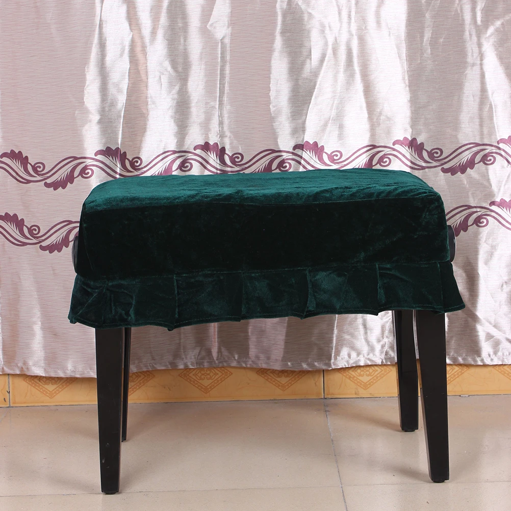 Piano Stool Cover Chair Bench Protective Furniture Covers Dark Green Golden Velvet
Piano Stool Cover Chair Bench Protective Furniture Covers Dark Green Golden Velvet