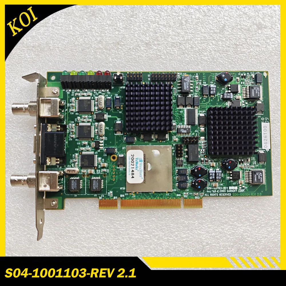 S04-1001103-REV 2.1 S04-1001104 acquisition card
S04-1001103-REV 2.1 S04-1001104 acquisition card