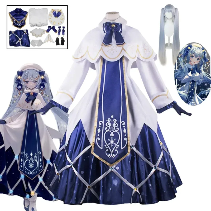 Anime Miku Cosplay Costume Cute Lolita Dress Uniform Halloween Carnival Party Carnival Performance Costume Complete Set of Props
Anime Miku Cosplay Costume Cute Lolita Dress Uniform Halloween Carnival Party Carnival Performance Costume Complete Set of Props