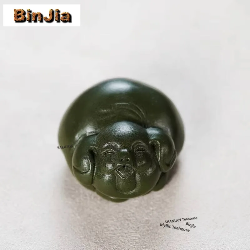 Yixing Purple Clay Lucky Fortune Zodiac Pig Tea Pet Handmade Lucky Model Tea Figurine Play Toys Tea Statue Ornaments Decoration
Yixing Purple Clay Lucky Fortune Zodiac Pig Tea Pet Handmade Lucky Model Tea Figurine Play Toys Tea Statue Ornaments Decoration