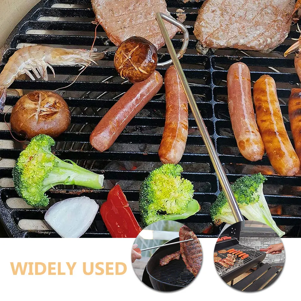 2pcs Stainless Steel Meat Hook Large Small BBQ Turner Grilling Food Flipper Hooks Handheld Picnic Barbecue Accessory
2pcs Stainless Steel Meat Hook Large Small BBQ Turner Grilling Food Flipper Hooks Handheld Picnic Barbecue Accessory
