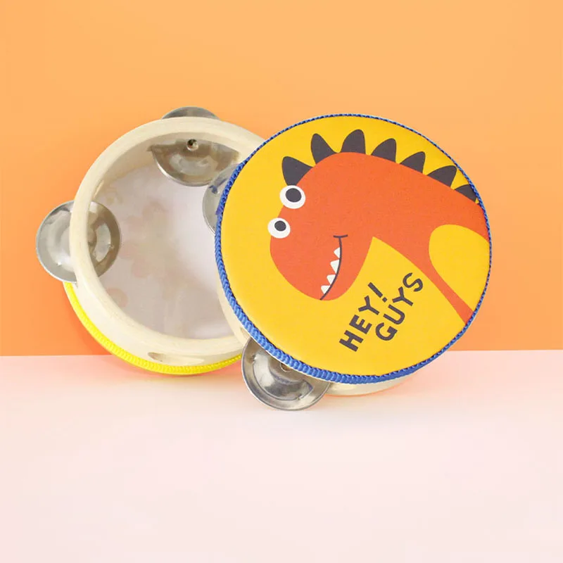 Tambourine Orff Percussion Instrument, Kindergarten Teaching Aids, 4 Inches, 10cm
Tambourine Orff Percussion Instrument, Kindergarten Teaching Aids, 4 Inches, 10cm
