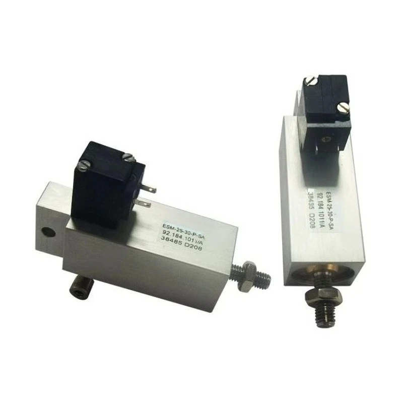 Высококачественный электромагнитный клапан ESM-25-30-P-SA 92.184.1011/A для печатных машин SM74, PM74, SM102, CD102 (запчасти)
Высококачественный электромагнитный клапан ESM-25-30-P-SA 92.184.1011/A для печатных машин SM74, PM74, SM102, CD102 (запчасти)