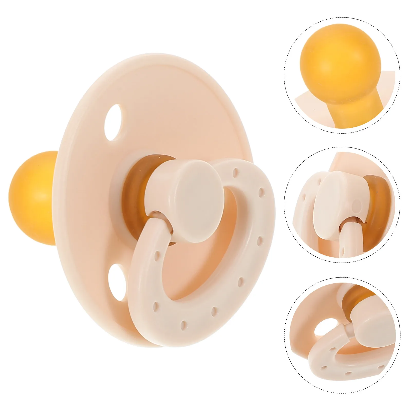 Silicone Baby Pacifier for Newborns 0-6 Months Teething Soother Natural Oral Development Jaw Support Portable Compact Soothing
Silicone Baby Pacifier for Newborns 0-6 Months Teething Soother Natural Oral Development Jaw Support Portable Compact Soothing