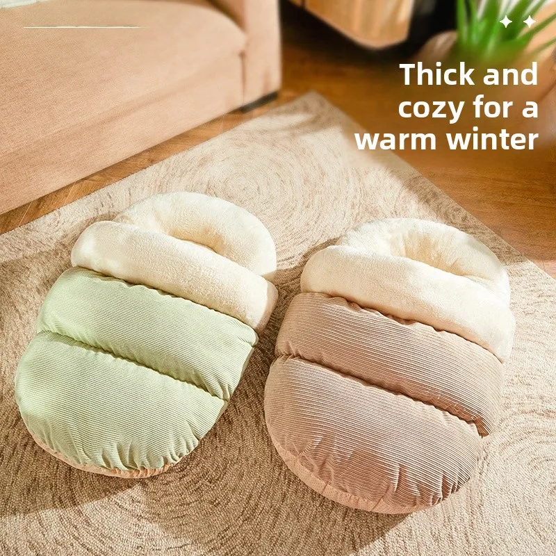 Warmth And Safety: Thickened Closed Style Bed Winter Nest for Kittens Anti Slip Base Comfortable Den Style Feline Res...
Warmth And Safety: Thickened Closed Style Bed Winter Nest for Kittens Anti Slip Base Comfortable Den Style Feline Res...
