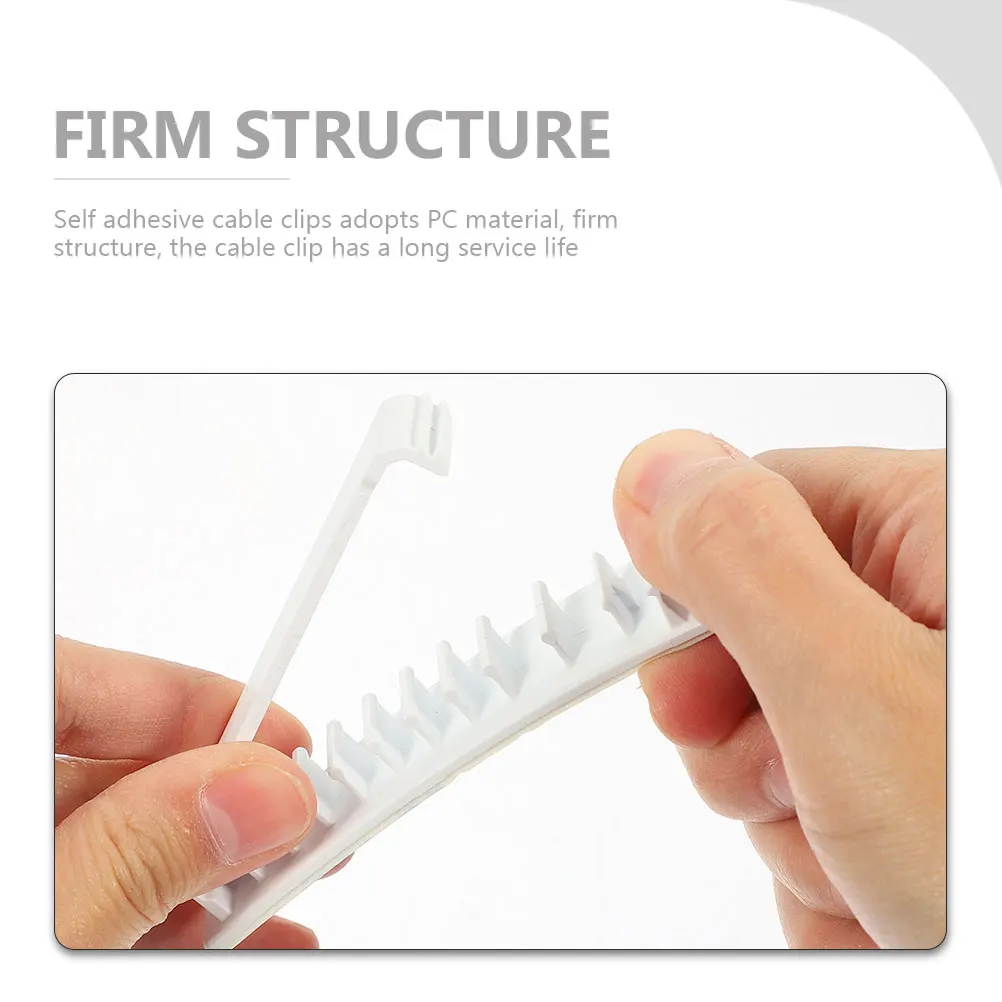 3pcs Cable Management Holders Wire Organizer Clamps Self Adhesive Desk Cord Clips Holder Headphone USB Cables
3pcs Cable Management Holders Wire Organizer Clamps Self Adhesive Desk Cord Clips Holder Headphone USB Cables