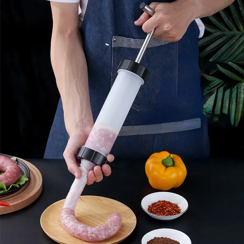Hand push enema machine manual household plastic enema machine large sausage making hand push kitchen tool filling Meat tools
Hand push enema machine manual household plastic enema machine large sausage making hand push kitchen tool filling Meat tools