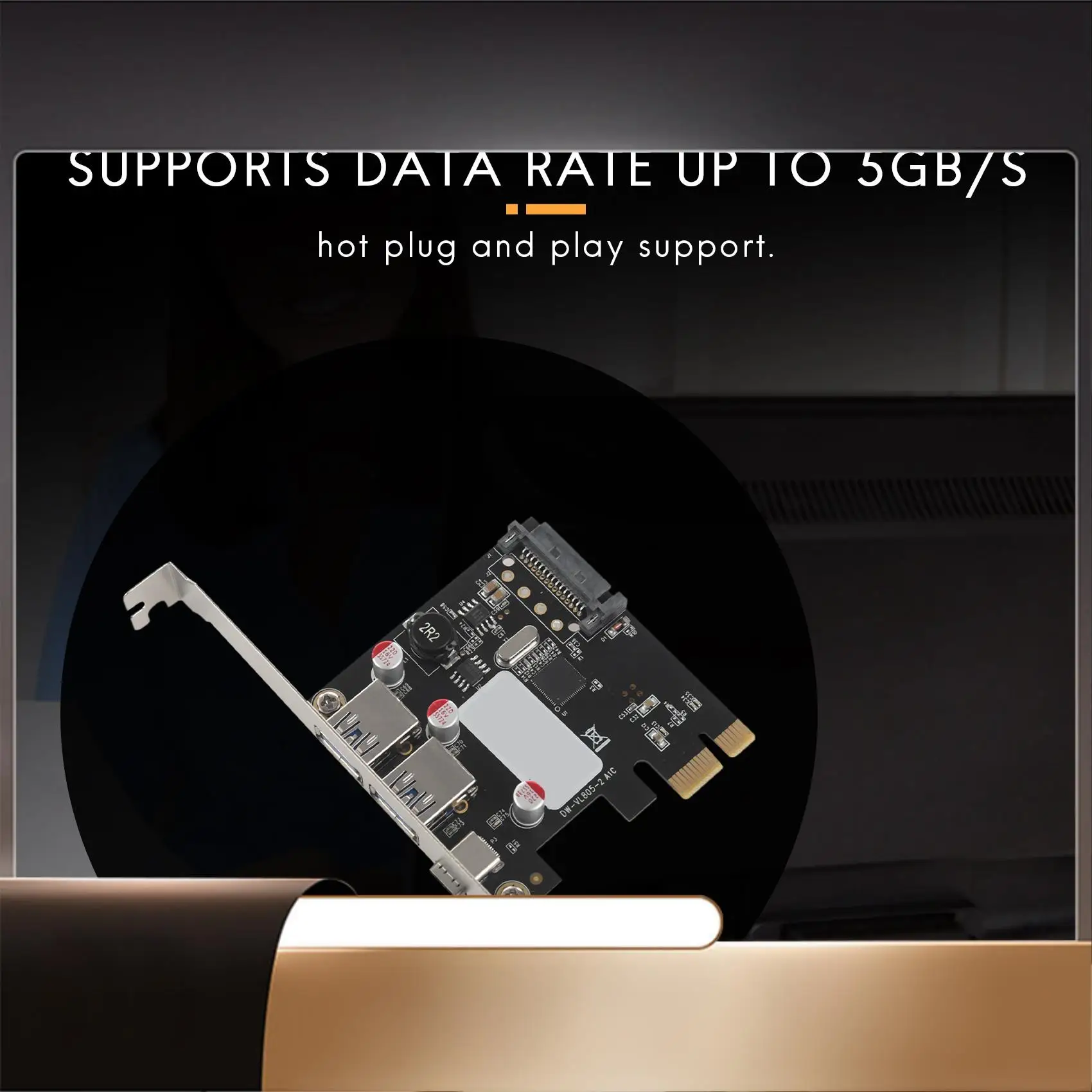 Карта расширения USB 3.1 Type C Pcie Pci-E на 1 Type C и 2 Type A 3.0 USB-адаптер Pci Express Контроллер-концентратор для настольных ПК Pc-X64A
Карта расширения USB 3.1 Type C Pcie Pci-E на 1 Type C и 2 Type A 3.0 USB-адаптер Pci Express Контроллер-концентратор для настольных ПК Pc-X64A
