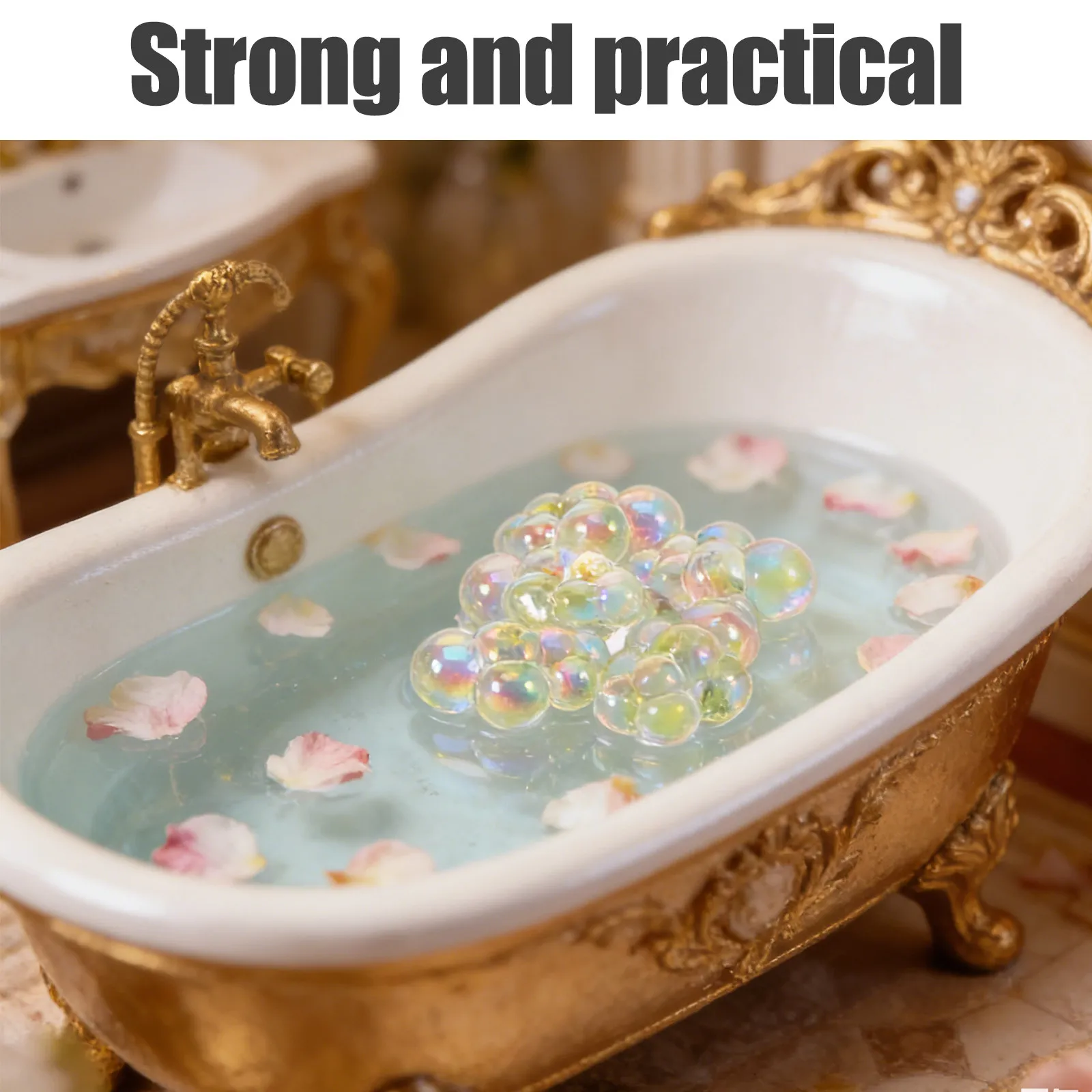20Pcs Miniature Artificial Soap Bubbles for Dollhouse 1:6 Scale Tiny Fake Bath Bubble Mini Bathtub Filler Mini Bubble Decor
20Pcs Miniature Artificial Soap Bubbles for Dollhouse 1:6 Scale Tiny Fake Bath Bubble Mini Bathtub Filler Mini Bubble Decor