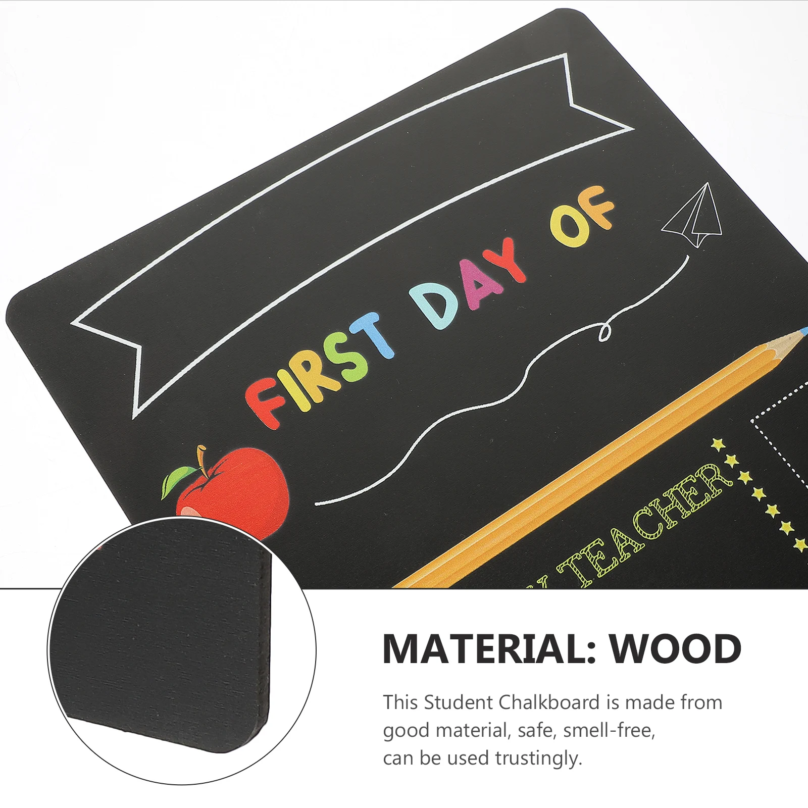Student Chalkboard Blackboard Safe Smell Children Chalk Board Home Decor School Sign Message Board Writing Panel
Student Chalkboard Blackboard Safe Smell Children Chalk Board Home Decor School Sign Message Board Writing Panel