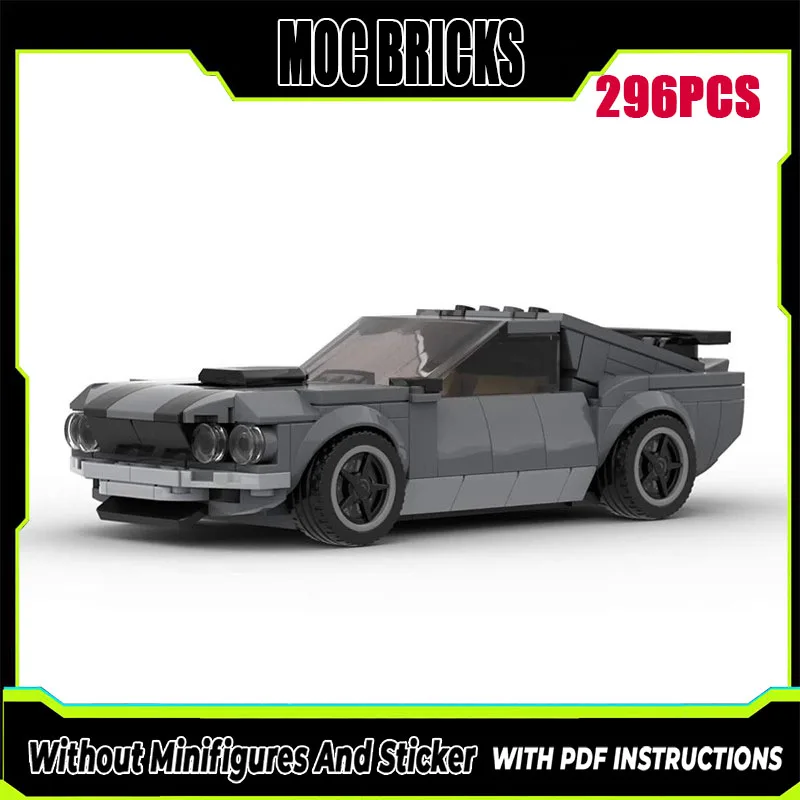 Moc compatible car model BOSS 302 retro vintage car technology modular building block gift Christmas children's toy DIY set
Moc compatible car model BOSS 302 retro vintage car technology modular building block gift Christmas children's toy DIY set