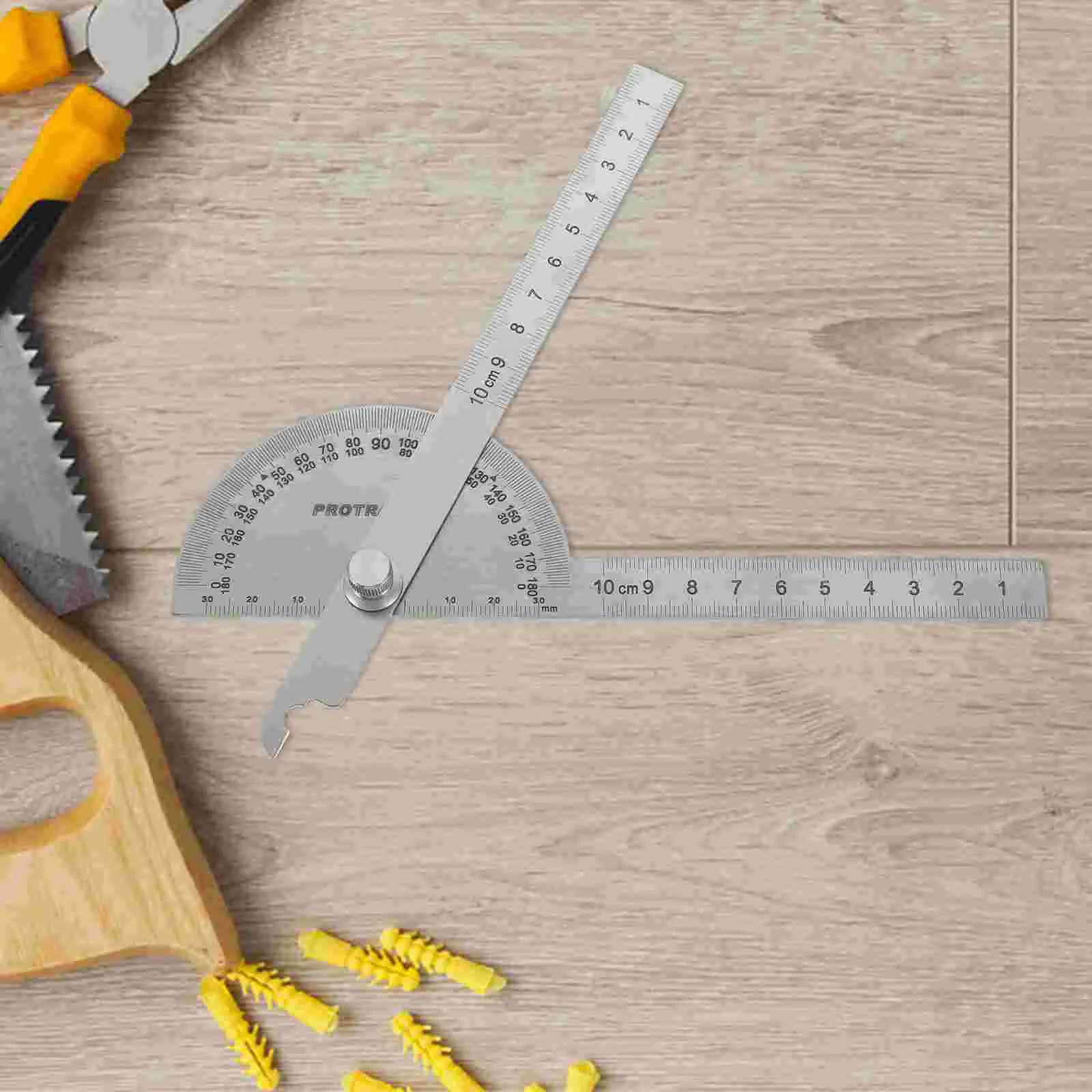 Swing Arm Protractor Tools Angle Finder Stainless Steel Drawing Protractors for Woodworking Metal with
Swing Arm Protractor Tools Angle Finder Stainless Steel Drawing Protractors for Woodworking Metal with