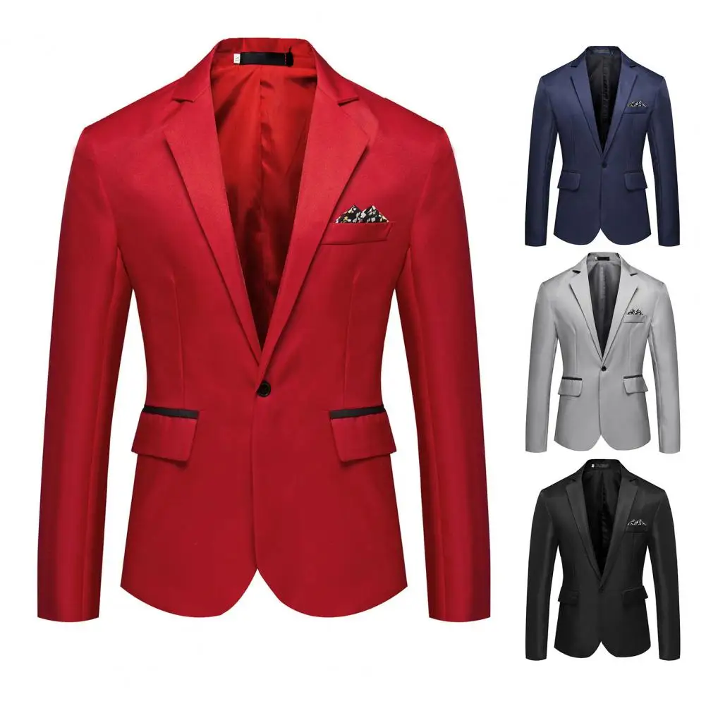 Soft Stylish Long Sleeve Slim Suit Jacket Simple Suit Top Slim Fit Workwear
Soft Stylish Long Sleeve Slim Suit Jacket Simple Suit Top Slim Fit Workwear