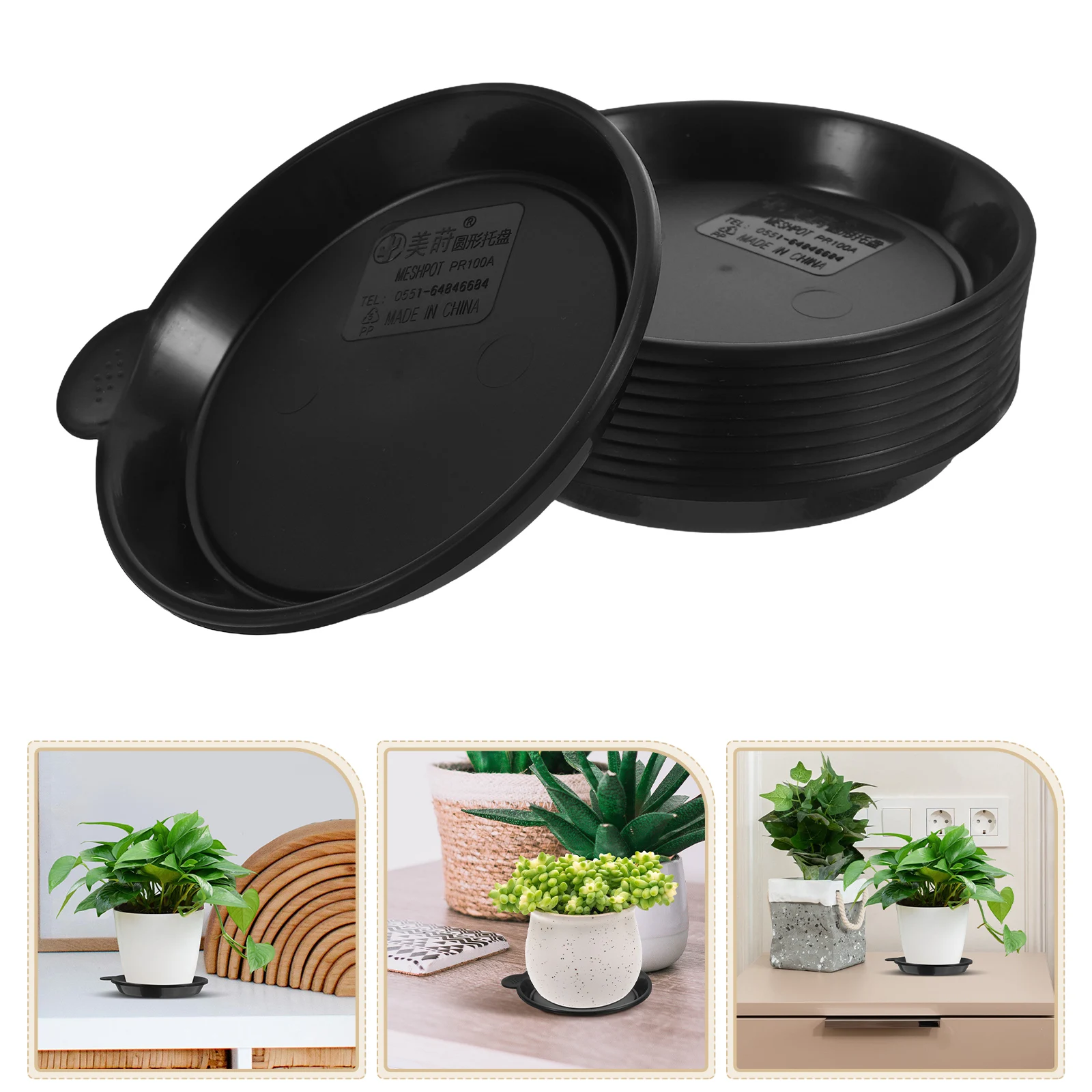 10 PCS Succulent Plant Pot Tray Planters Base Saucer Flower Saucers Drip White Oval
10 PCS Succulent Plant Pot Tray Planters Base Saucer Flower Saucers Drip White Oval
