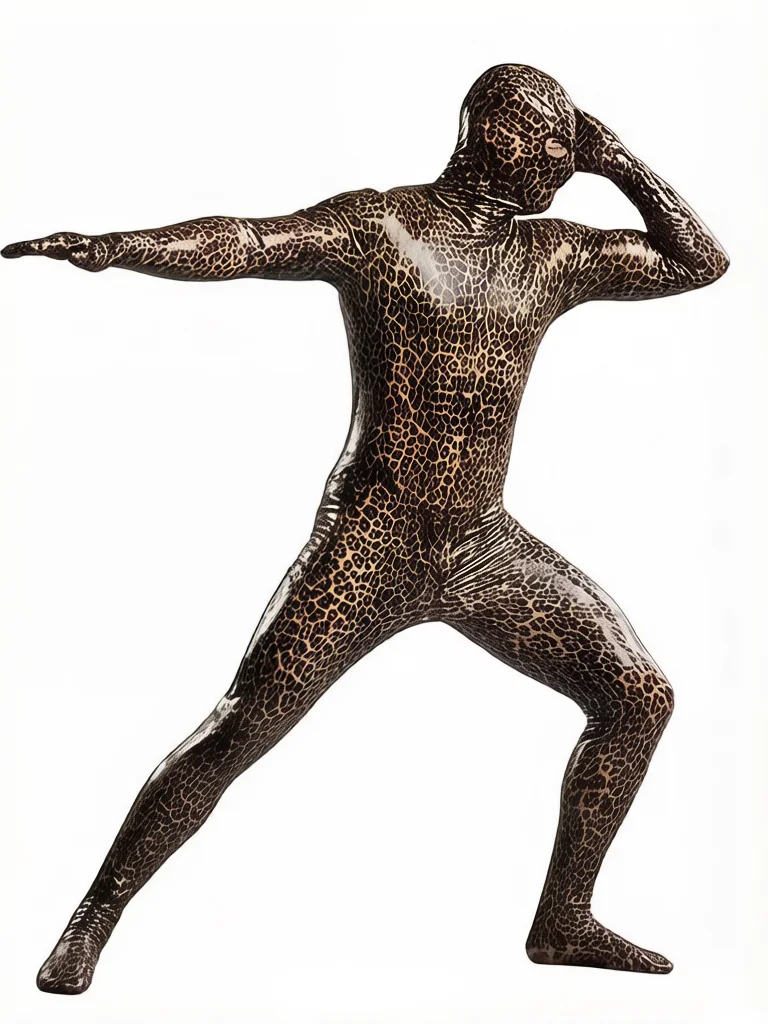 Unisex Leopard Bodysuit Full Body Cover Nightclub Tights Stage Performance Jumpsuit PU Leather Latex Zentai Elastic Shaping
Unisex Leopard Bodysuit Full Body Cover Nightclub Tights Stage Performance Jumpsuit PU Leather Latex Zentai Elastic Shaping