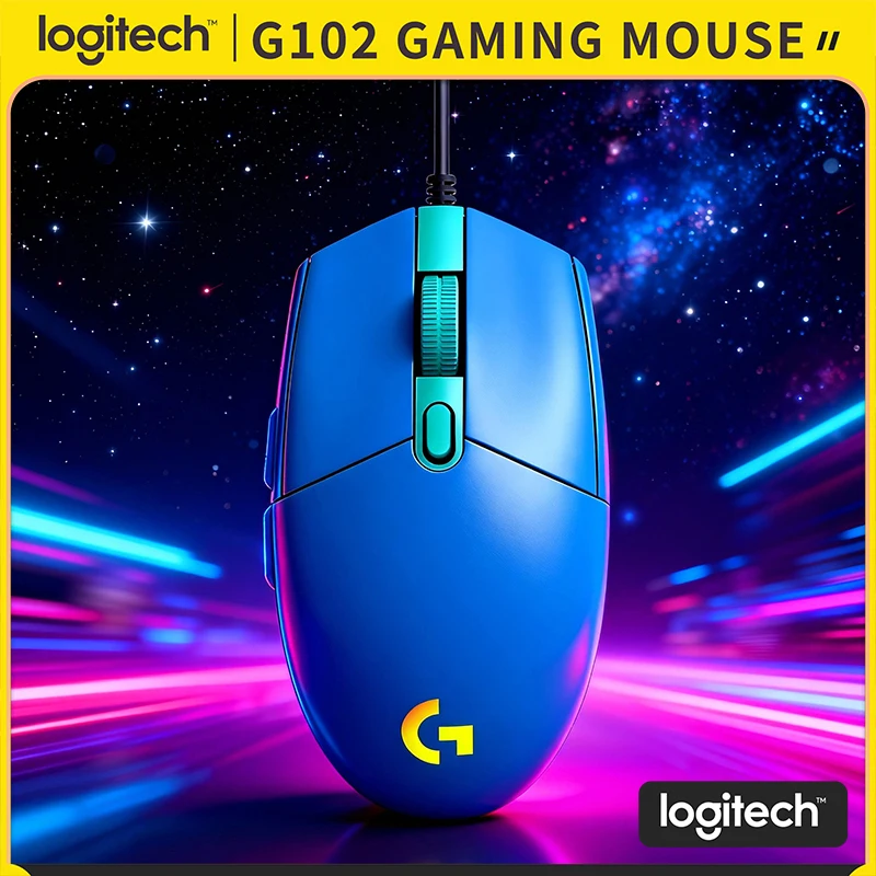 Проводная мышь Logitech G102, частота отклика 1 мс, 16,8 млн RGB-цветов, эргономичный дизайн, 6 программируемых кнопок для геймеров (совместима с g203/g402/mr)
Проводная мышь Logitech G102, частота отклика 1 мс, 16,8 млн RGB-цветов, эргономичный дизайн, 6 программируемых кнопок для геймеров (совместима с g203/g402/mr)