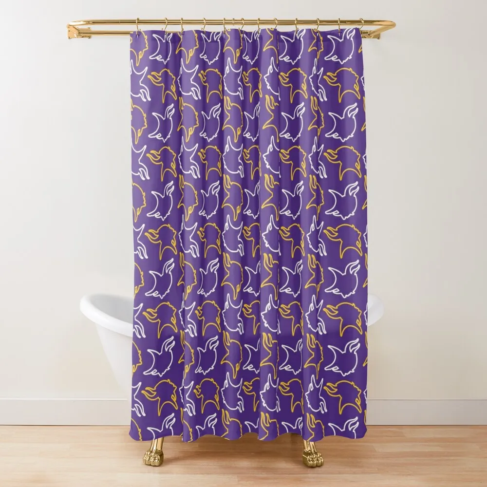 Minnesota Vikings Pattern, Purple Background Shower Curtain Transparent Bathroom Shower Bathroom Accessorys Curtain
Minnesota Vikings Pattern, Purple Background Shower Curtain Transparent Bathroom Shower Bathroom Accessorys Curtain