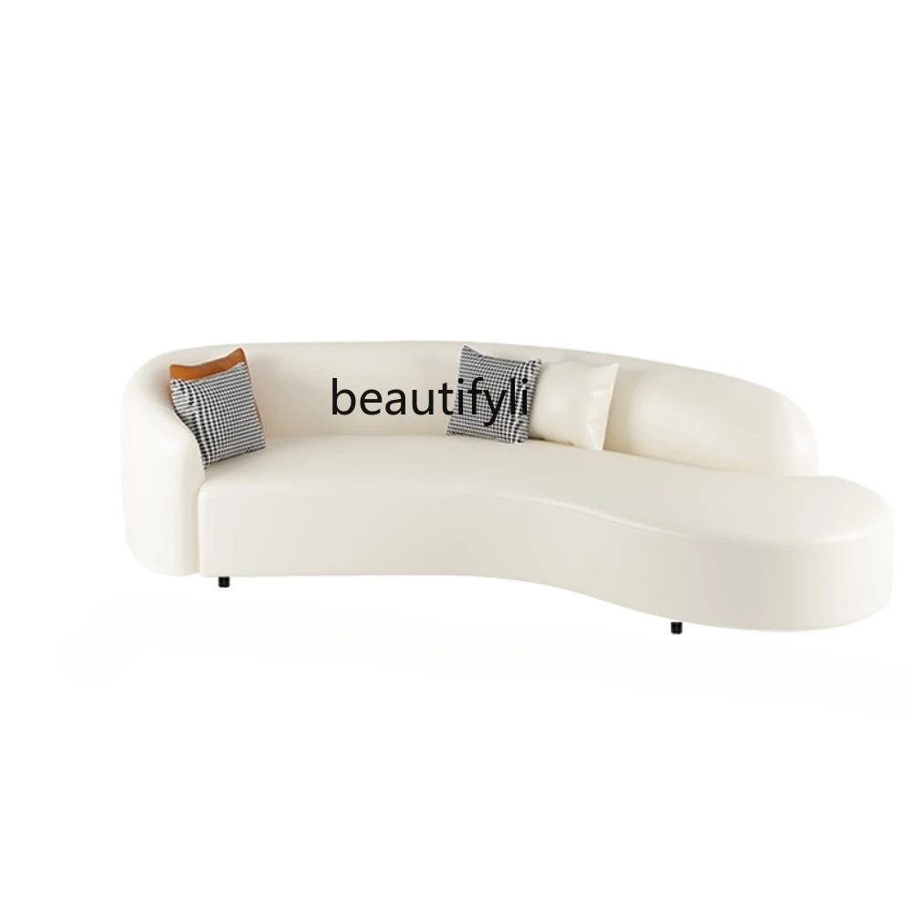 Cream Style Beauty Salon Sofa Rest Area Reception Living Room Technology Cloth Sofa
Cream Style Beauty Salon Sofa Rest Area Reception Living Room Technology Cloth Sofa