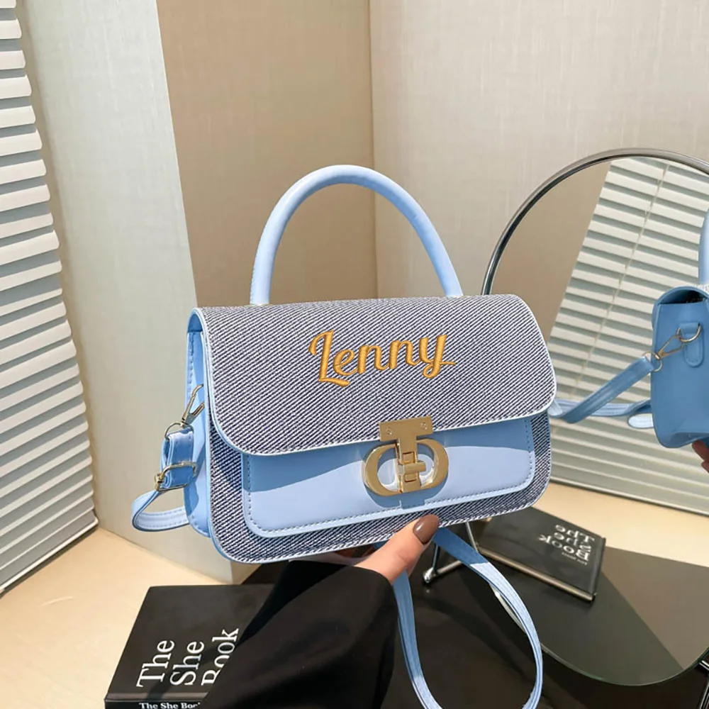 Popular Niche Customizable Embroidered Bag, Fashionable And Simple Hand-held Shoulder Bag, Versatile And Stylish Crossbody Bag
Popular Niche Customizable Embroidered Bag, Fashionable And Simple Hand-held Shoulder Bag, Versatile And Stylish Crossbody Bag