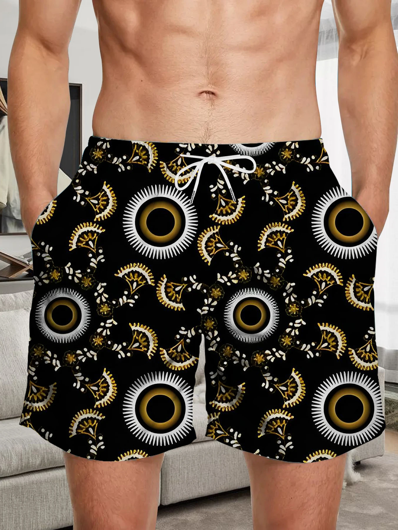 Leisure Full Print Polyester Shorts Men Custom Digital Pattern Quick Dry Pants
Leisure Full Print Polyester Shorts Men Custom Digital Pattern Quick Dry Pants