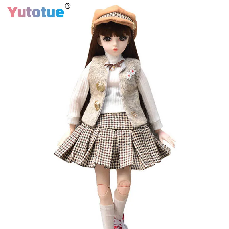 YUTOTUE BJD Doll 60cm Height Girl Doll Full Set Outfits Assembled Girls Xmas Gifts Lifelike
YUTOTUE BJD Doll 60cm Height Girl Doll Full Set Outfits Assembled Girls Xmas Gifts Lifelike