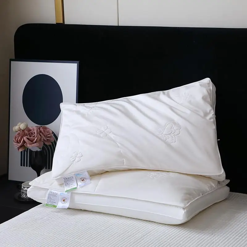Five Star Hotel ade Silk Pillow Core Comfortable Ne Support Bedding for Home Use Single And Double Size
Five Star Hotel ade Silk Pillow Core Comfortable Ne Support Bedding for Home Use Single And Double Size
