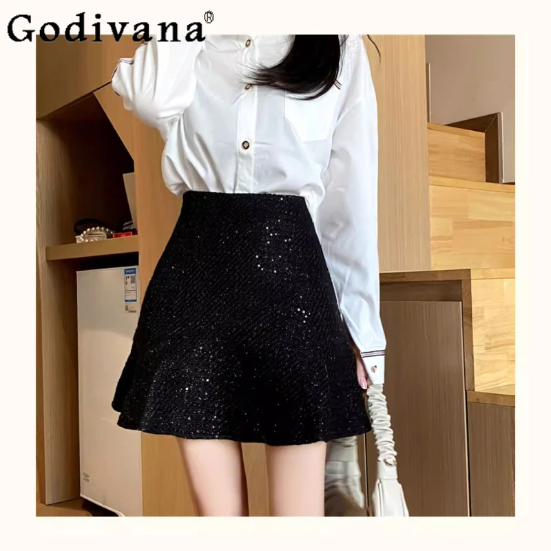 Large Size Spring Autumn Fashion High Waist Rough Woolen Skirt Elegant Girl Versatile Age Reduction A-line Leisure Sexy Skirts
Large Size Spring Autumn Fashion High Waist Rough Woolen Skirt Elegant Girl Versatile Age Reduction A-line Leisure Sexy Skirts