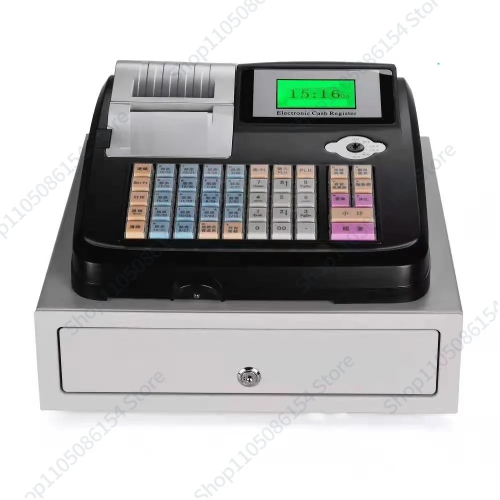 Chinese and English collection and cash register all-in-one machine printing, simple payment machine ordering
Chinese and English collection and cash register all-in-one machine printing, simple payment machine ordering