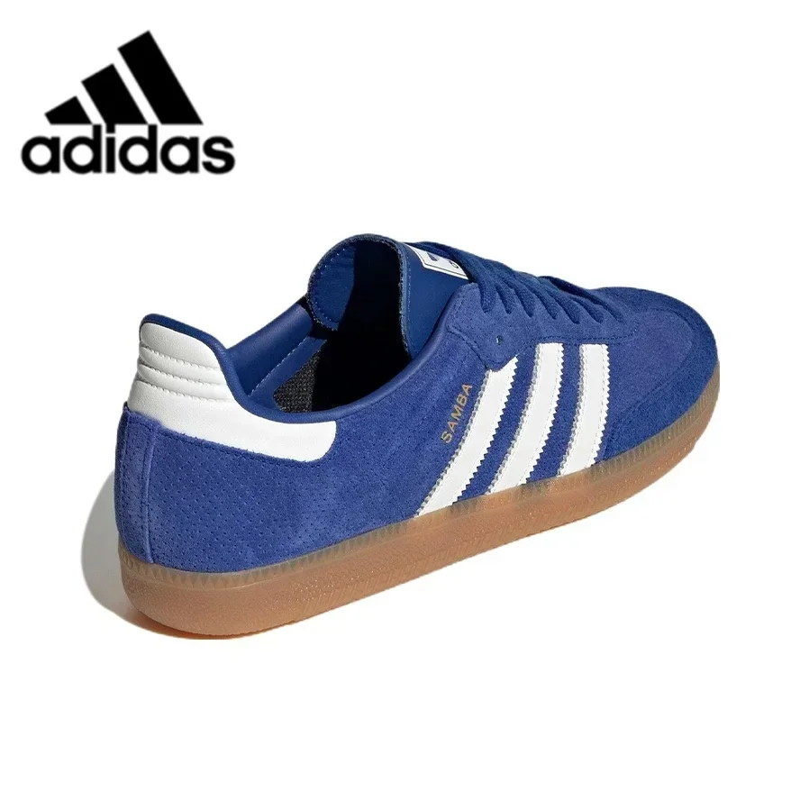 Adidas Originals SAMBA OG кожаные удобные стильные противоскользящие износостойкие туфли с низким вырезом для мужчин и женщин синий белый унисекс
Adidas Originals SAMBA OG кожаные удобные стильные противоскользящие износостойкие туфли с низким вырезом для мужчин и женщин синий белый унисекс