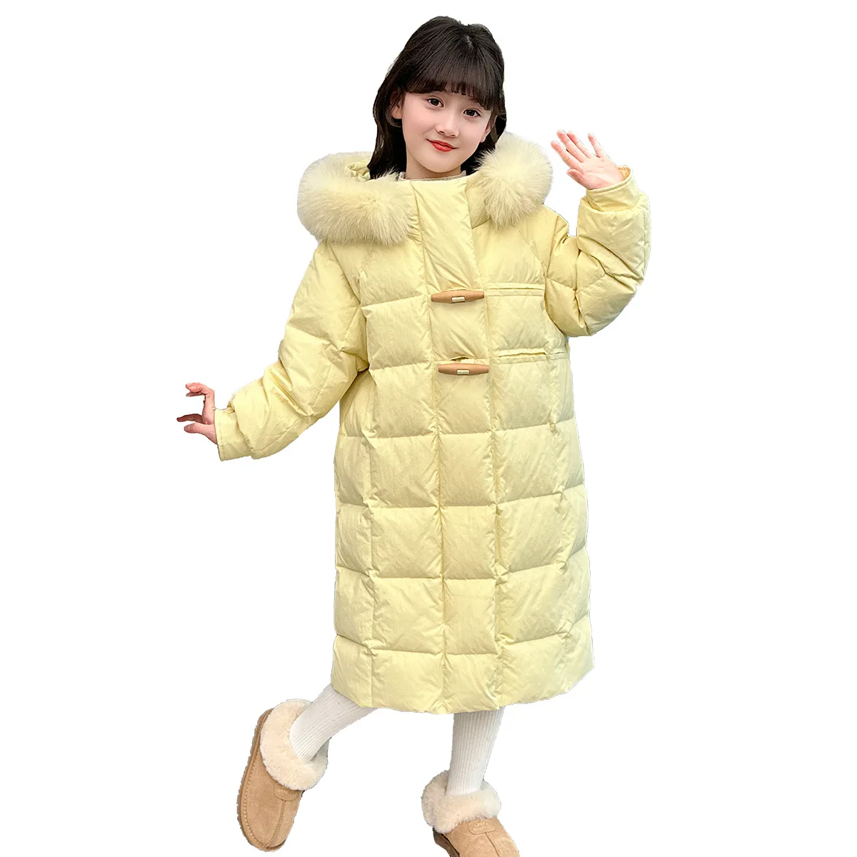 New Winter Down Cotton Jacket Girls Hooded Long Coat Children Outerwear Clothing Teenage 4-15Years Clothes Kids Parka Snowsuit
New Winter Down Cotton Jacket Girls Hooded Long Coat Children Outerwear Clothing Teenage 4-15Years Clothes Kids Parka Snowsuit