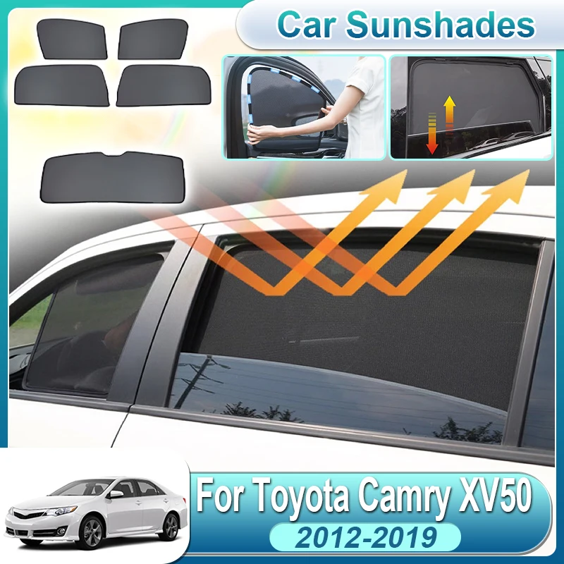 For Toyota Camry XV50 2012-2019 Aurion Daihatsu Altis Car Skylight Sun Shade Front Rear Windshield Sun Shield Covers Accessories
For Toyota Camry XV50 2012-2019 Aurion Daihatsu Altis Car Skylight Sun Shade Front Rear Windshield Sun Shield Covers Accessories