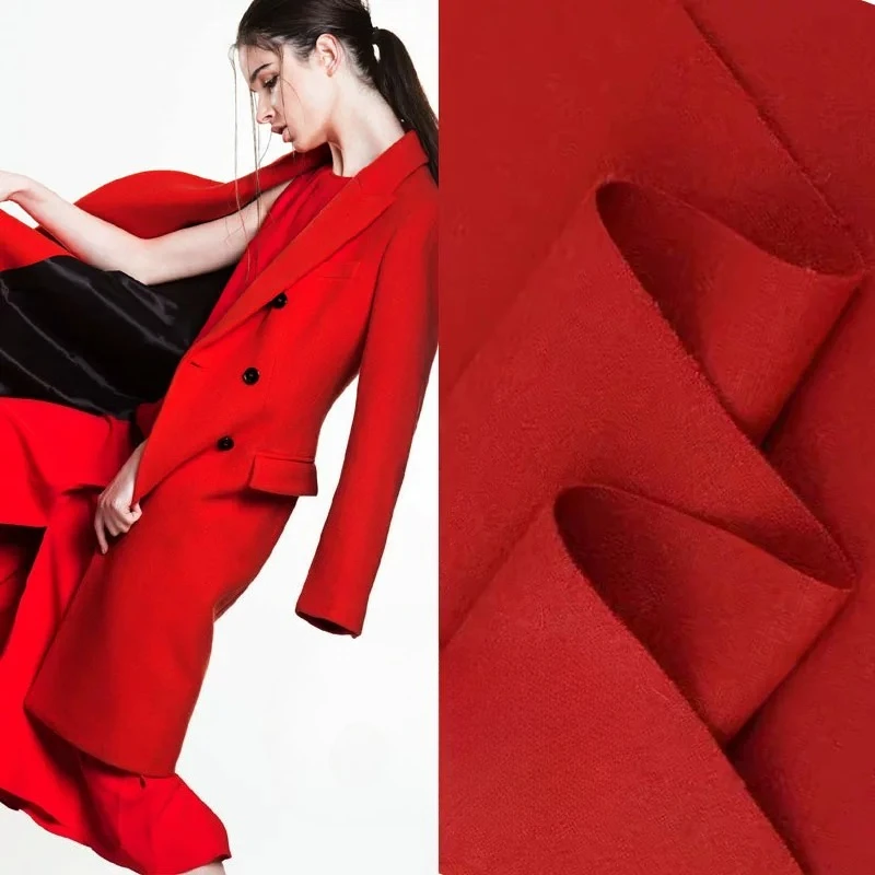 Orange Red Thin Woolen Fabric Fabric Autumn Winter Coat Windbreaker Fabric Qipao Chinese Dress Wedding Decoration Fabrics
Orange Red Thin Woolen Fabric Fabric Autumn Winter Coat Windbreaker Fabric Qipao Chinese Dress Wedding Decoration Fabrics