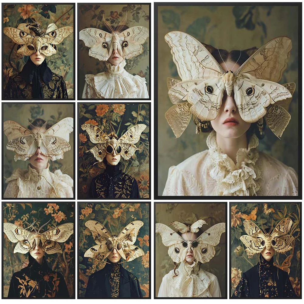 Abstract Butterfly Mask Girl Insect Woman Poster Wall Art Canvas Painting Home Decor Wall Pictures For Living Room Unframed
Abstract Butterfly Mask Girl Insect Woman Poster Wall Art Canvas Painting Home Decor Wall Pictures For Living Room Unframed