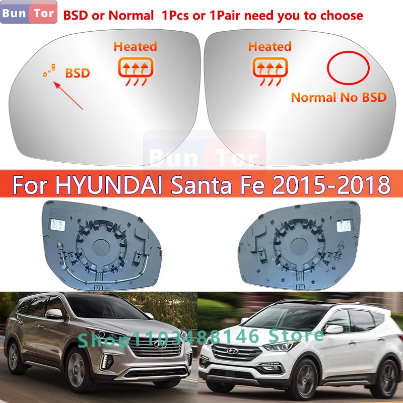 For Hyundai Maxcruz Santa fe 2015 2016 2017 2018 BSD Rearview Mirror Left&Right Side 87611-2W120/Car Wing Mirror Replac Parts
For Hyundai Maxcruz Santa fe 2015 2016 2017 2018 BSD Rearview Mirror Left&Right Side 87611-2W120/Car Wing Mirror Replac Parts