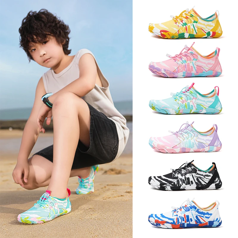 Kids Toddler Quick Dry Barefoot Water Shoes Non Slip Aqua Socks for Boys Girls Beach Swimming Pool Surf Yoga Hiking Watersports
Kids Toddler Quick Dry Barefoot Water Shoes Non Slip Aqua Socks for Boys Girls Beach Swimming Pool Surf Yoga Hiking Watersports