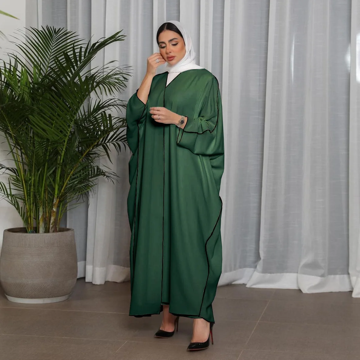 Eid Abaya for Women One Size Islamic Long Dress Kimono Dubai Open Abayas Ramadan Muslim Party Outfit Cardigan Kaftan 2023
Eid Abaya for Women One Size Islamic Long Dress Kimono Dubai Open Abayas Ramadan Muslim Party Outfit Cardigan Kaftan 2023