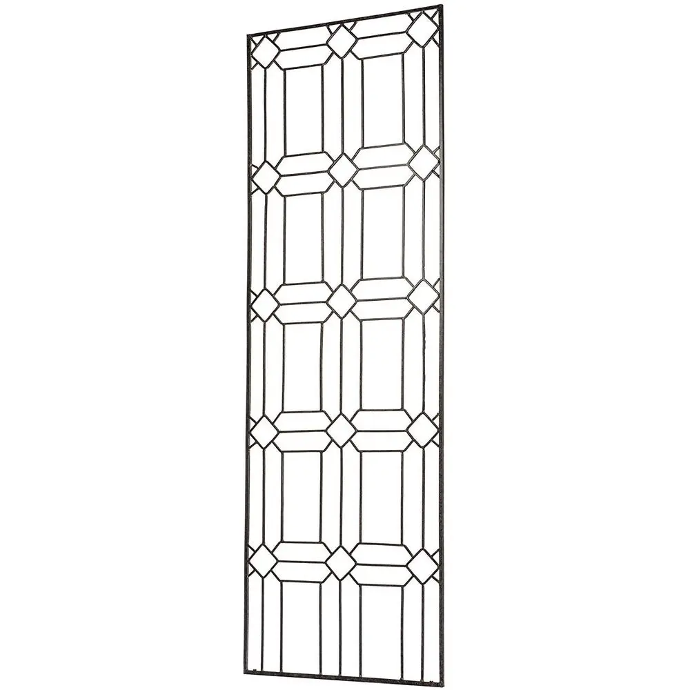 Large Diamond Garden Trellis 69 Installed Height 22Lb Heavy Duty Iron Climbing Trellis for Roses, Ivy amp Clematis 82 Overall w
Large Diamond Garden Trellis 69 Installed Height 22Lb Heavy Duty Iron Climbing Trellis for Roses, Ivy amp Clematis 82 Overall w