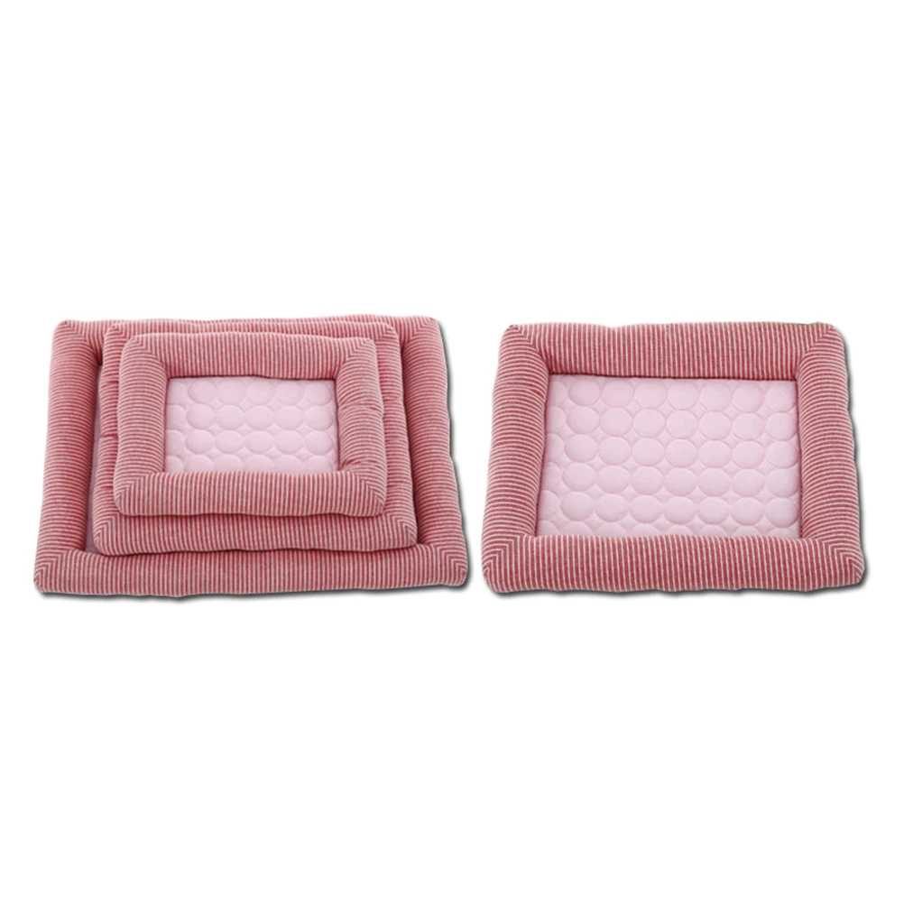 Ice Silk Cat Nest Cushion for Dogs Pink Cool Design Detachable Washable Pet Supply Dog Bed Summer Rest Place Premium Material
Ice Silk Cat Nest Cushion for Dogs Pink Cool Design Detachable Washable Pet Supply Dog Bed Summer Rest Place Premium Material