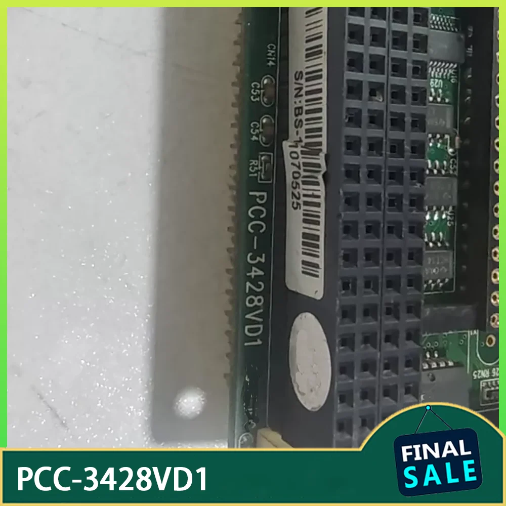 The embedded motherboard PCC-3428VD1
The embedded motherboard PCC-3428VD1