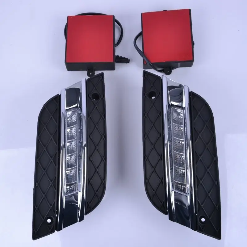 SAAR Compatible with 11 Models of Mercedes-Benz W164 ML-Class ML350 280 320 500 Fog LED Daytime Running Lights
SAAR Compatible with 11 Models of Mercedes-Benz W164 ML-Class ML350 280 320 500 Fog LED Daytime Running Lights