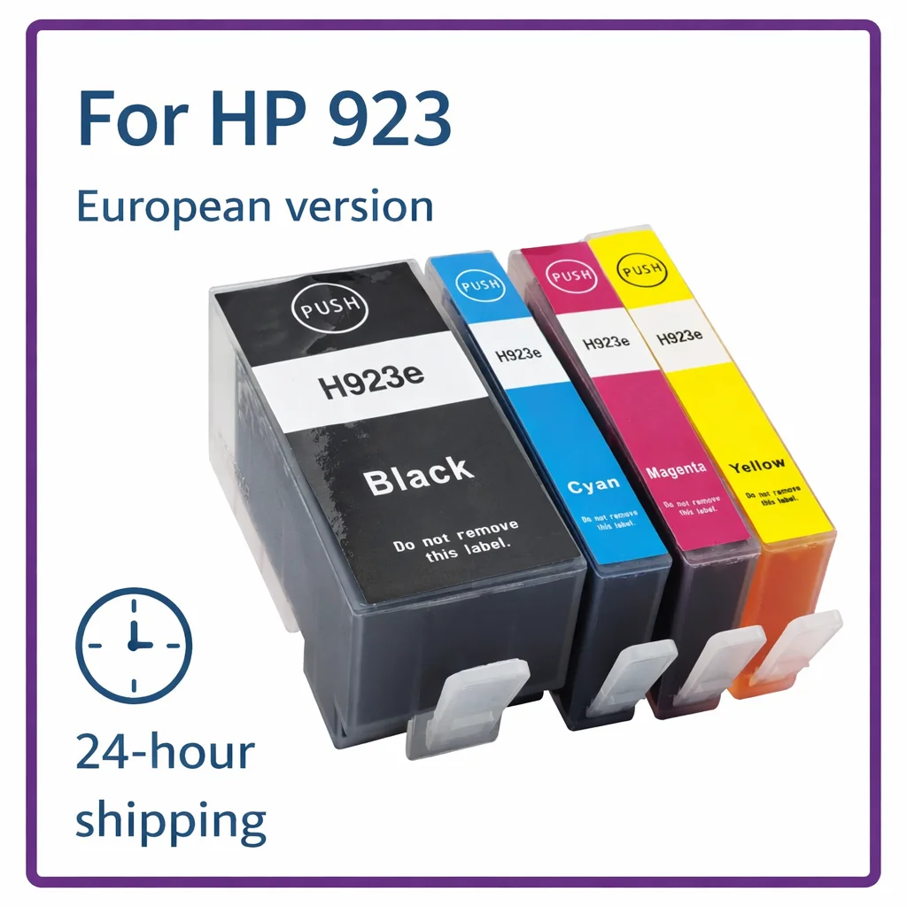 Чернильный картридж 923 923e 923XL, совместимый с HP OfficeJet Pro 8120 8120e 8122e 8124e 8125e 8130 8130e 8132e 8134e 8135e
Чернильный картридж 923 923e 923XL, совместимый с HP OfficeJet Pro 8120 8120e 8122e 8124e 8125e 8130 8130e 8132e 8134e 8135e