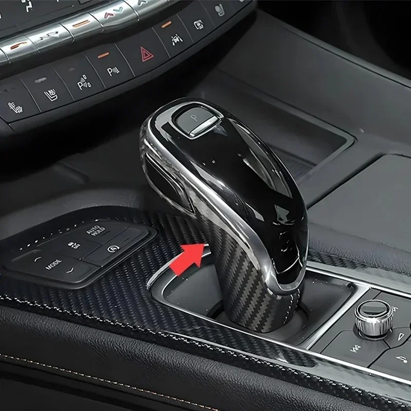 For Cadillac XT5 Real Dry Carbon Fiber The Back of The Gear Shift Head From 2016-2018 Decorative Sticker Interior Accessories
For Cadillac XT5 Real Dry Carbon Fiber The Back of The Gear Shift Head From 2016-2018 Decorative Sticker Interior Accessories