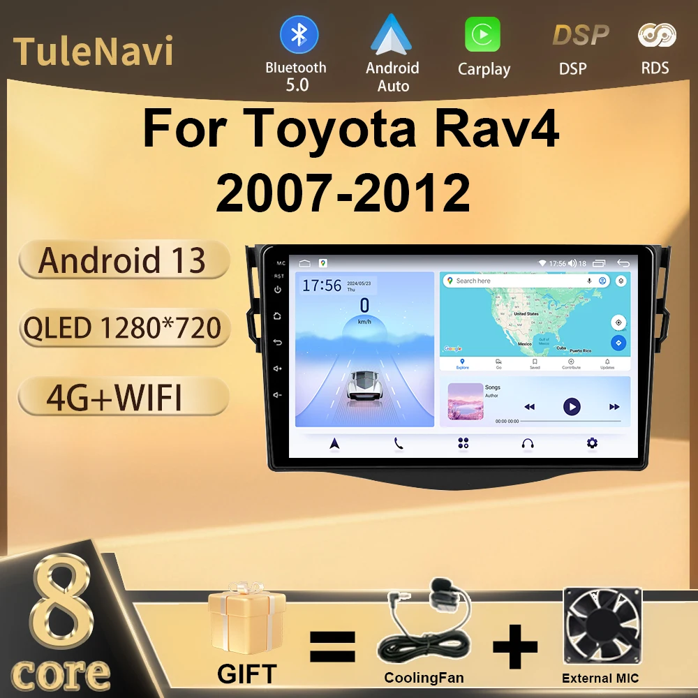 GPS-навигация для Toyota RAV4 RAV-4 RAV 4 2007 2008-2009 Android авто мультимедийный видео стерео плеер автомобильное радио Carplay
GPS-навигация для Toyota RAV4 RAV-4 RAV 4 2007 2008-2009 Android авто мультимедийный видео стерео плеер автомобильное радио Carplay