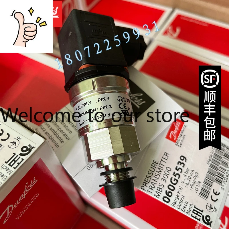 Pressure Transmitter MBS3000 060G1830 0-10bar4-20mA 10-30VDC Special Spot
Pressure Transmitter MBS3000 060G1830 0-10bar4-20mA 10-30VDC Special Spot